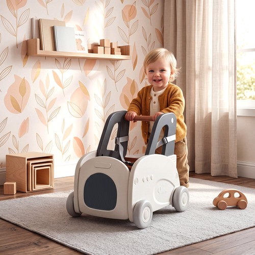 Car shape toddler toy - toy, box