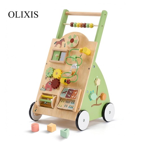 Olixis wood baby walker push - olixis,
