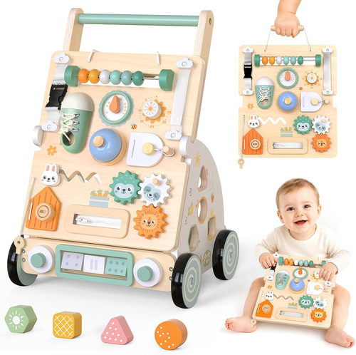 Wooden baby walker - baby,