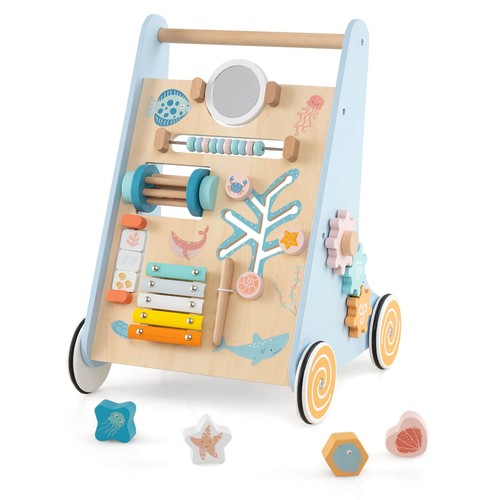 Wooden baby walker - baby,