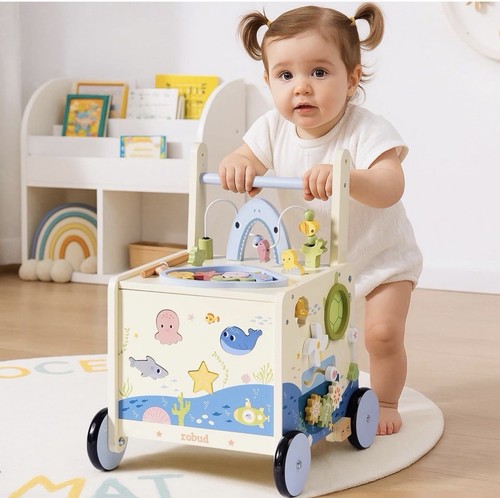 Robud wooden baby push - robud, walker