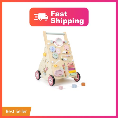 Pithfor wooden baby - baby, walker